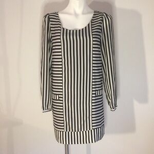Forever 21 love 21 contrasting stripes tunic dress S